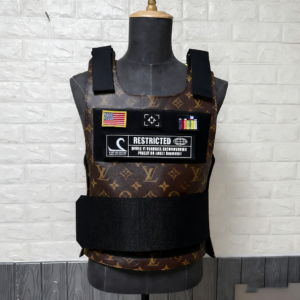 Customizable Bulletproof Vest Luxury Brand - Coffee