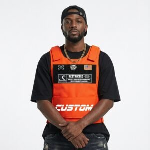 Customizable Bulletproof Vest - Orange