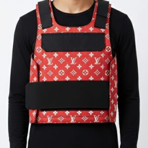 Customizable Bulletproof Vest Luxury Brand - Red